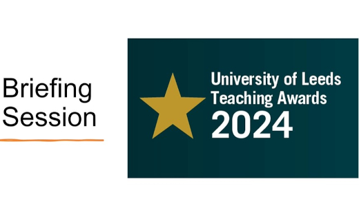 Infographic poster for Leeds Teaching Awards 2024