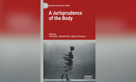 The front cover of A Jurisprudence of the Body. September 2020
