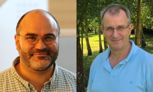 Professors Alex Frangi and David Jayne from the Centre for Responsive HealthTech Innovation. September 2020