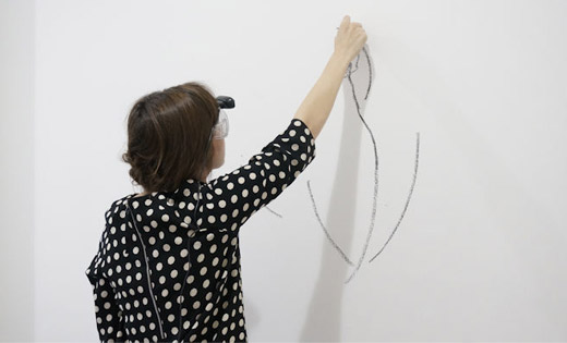 DARE Art Prize winner Anna Ridler, "drawing with sound"; this year’s applications are now open
