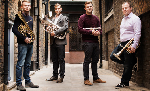 A4 Brass Quartet will perform From Bach to Bates