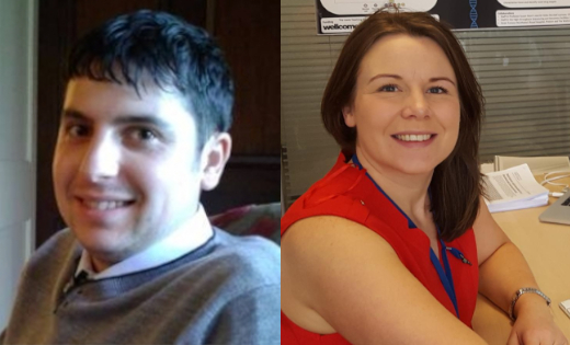 Among the recipients of a Future Leaders Fellowship are Dr James Poulter and Dr Lucy Stead. April 2020