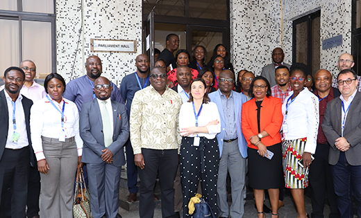 Dr Tolib Mirzoev, Professor Tim Ensor, Dr Bassey Ebenso, Dr Ana Manzano and partners from the University of Nigeria have been facilitating National and state-level stakeholder workshops to share their research