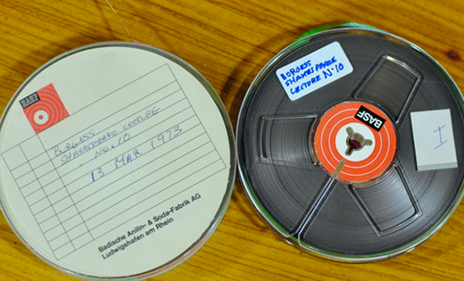 Reel-to-reel tapes of Burgess' Shakespeare lectures from 1983.