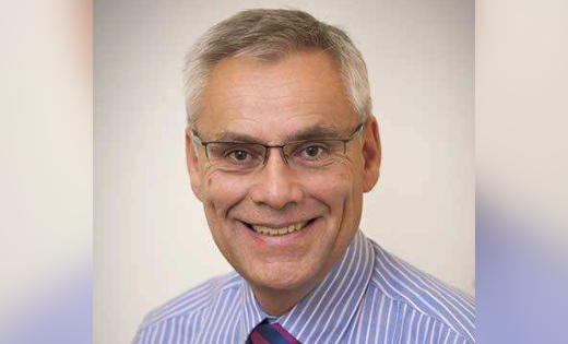 A portrait picture of Professor Stephen Smye. November 2020