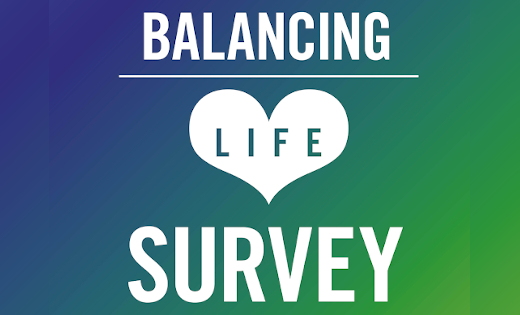The Balancing Life Survey logo. May 2020.