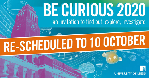 Be Curious 2020 is rescheduled. March 2020