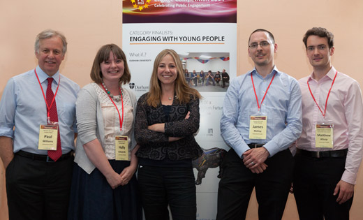 Engage_2014_finalists_with_Professor_Alice_Roberts