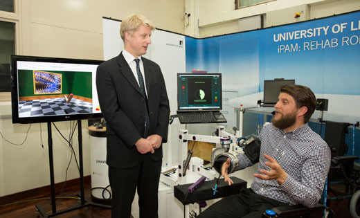 Jo_Johnson_MP_learns_about_our_robotics_research