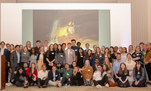 Some of the 2020 Laidlaw Scholars cohort when they met in May 2019. November 2020