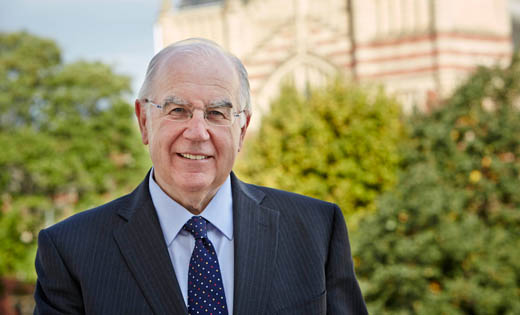 Vice-Chancellor, Sir Alan Langlands. October 2018