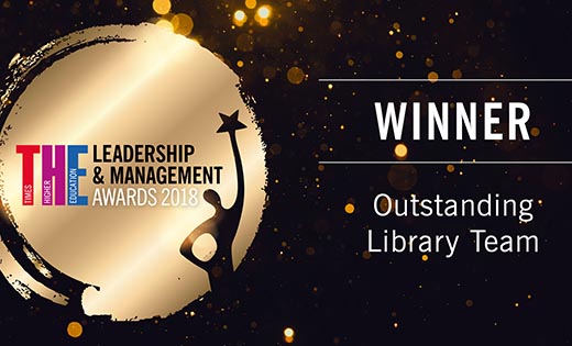 Times Higher Education Leadership & Management Award June 2018
