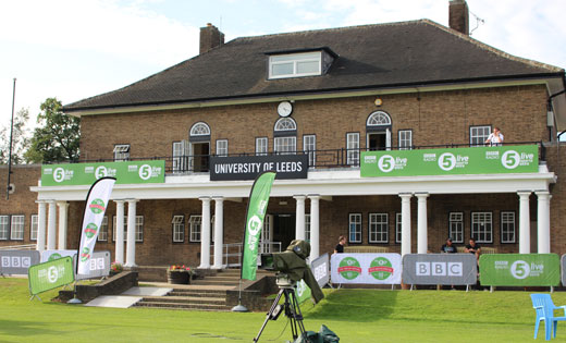 Media_camera_in_front_of_Weetwood_cricket_pavillion_August_2017