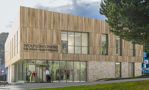 The £3.1m Wolfson Centre is close to completion. June 2019